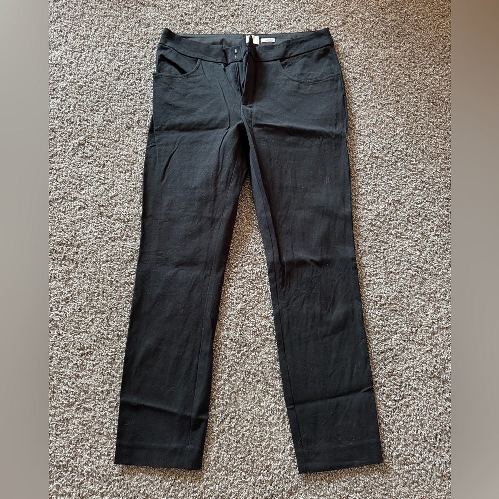 Black ankle pants